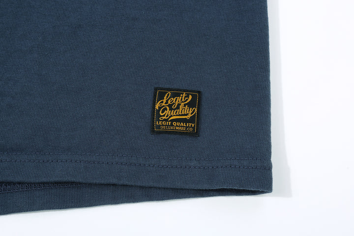 Deluxeware DXTS-00 12.5oz Loopwheeled T-Shirt - Crew Neck
