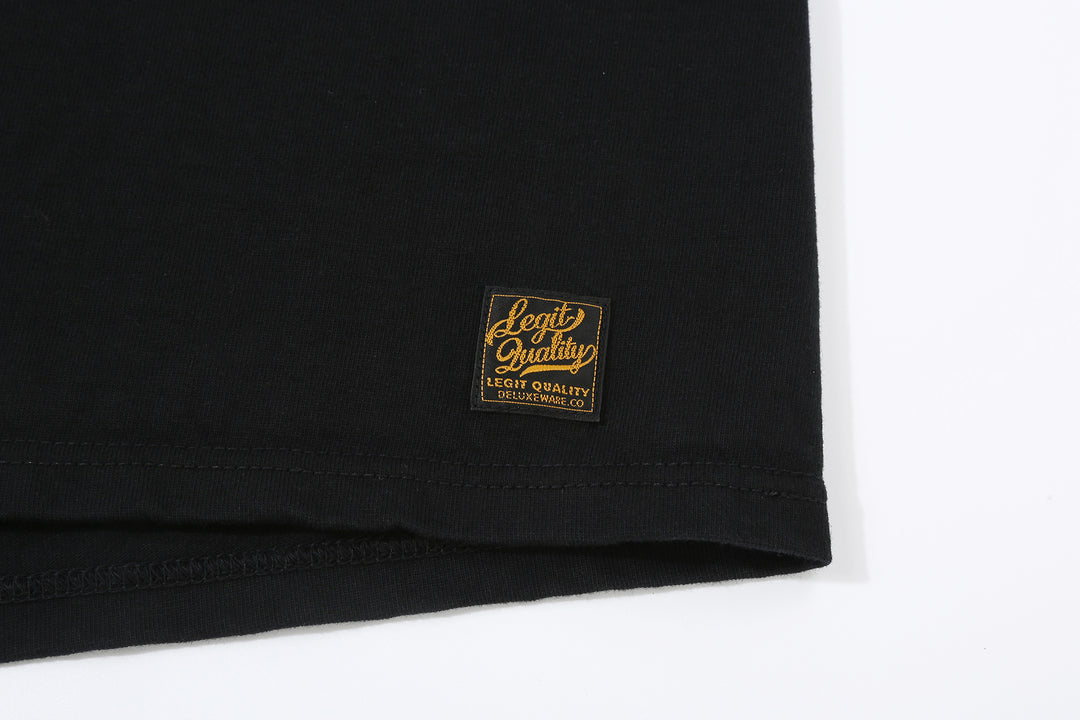 Deluxeware DXTS-00 12.5oz Loopwheeled T-Shirt - Crew Neck