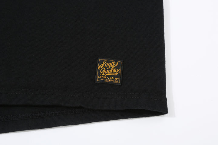 Deluxeware DXTS-00 12.5oz Loopwheeled T-Shirt - Crew Neck