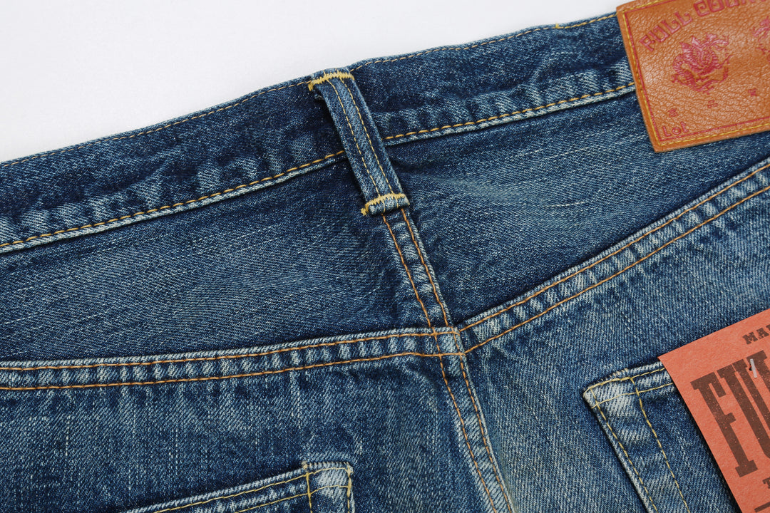 Fullcount 1456-1101 Badass Selvedge Denim Vintage Wash - Regular Straight Fit Mention Exclusive
