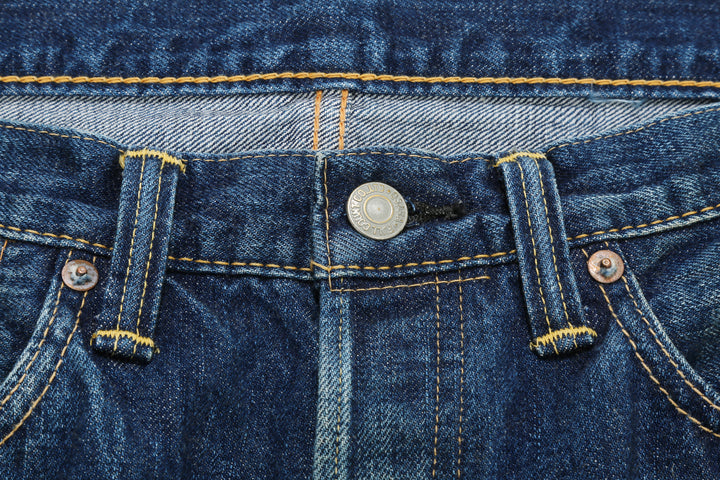 Fullcount 1456-1101 Badass Selvedge Denim Vintage Wash - Regular Straight Fit Mention Exclusive