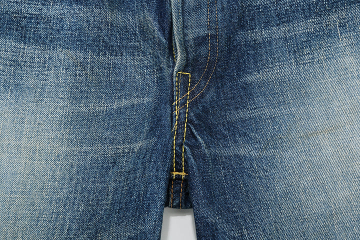 Fullcount 1456-1101 Badass Selvedge Denim Vintage Wash - Regular Straight Fit Mention Exclusive
