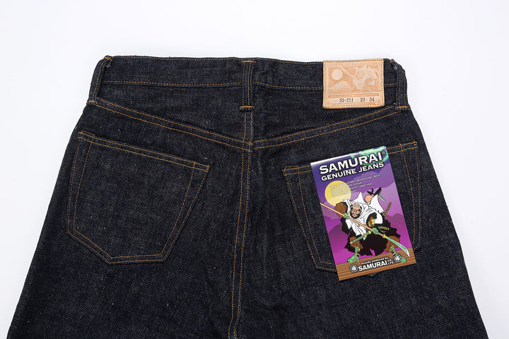 Samurai Jeans S211VX "Benkei" 17oz Selvedge Denim - Relaxed Tapered Fit