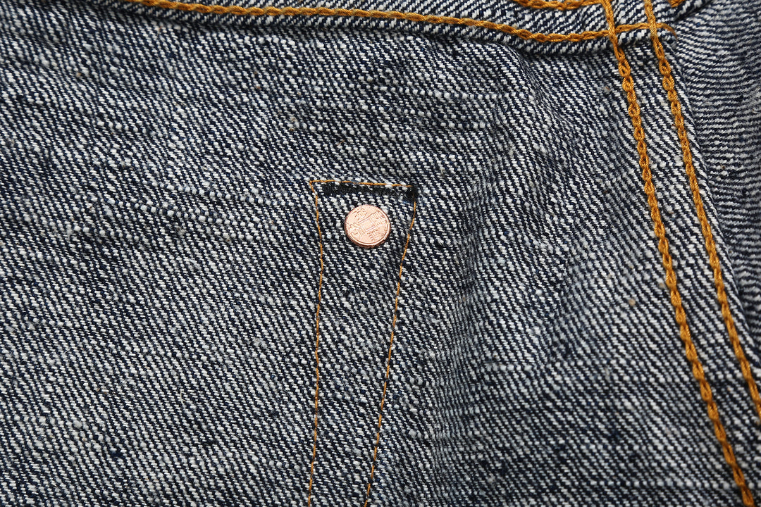 Samurai Jeans S211AX AI Plus 18oz selvedge denim relaxed tapered fit hidden rivet