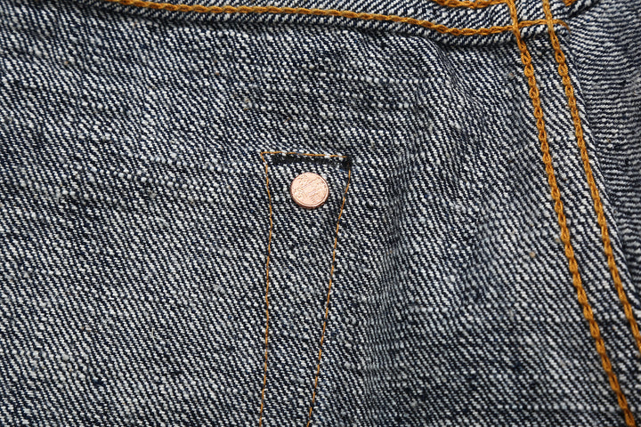 Samurai Jeans S211AX AI Plus 18oz selvedge denim relaxed tapered fit hidden rivet
