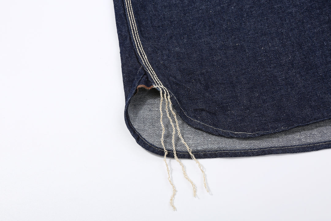Samurai Jeans SJWS-SC02W 10oz selvedge denim work shirt chain stitch