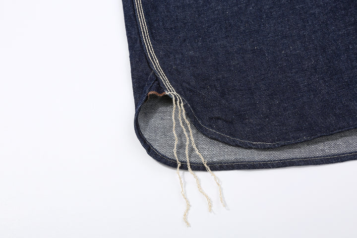 Samurai Jeans SJWS-SC02W 10oz selvedge denim work shirt chain stitch