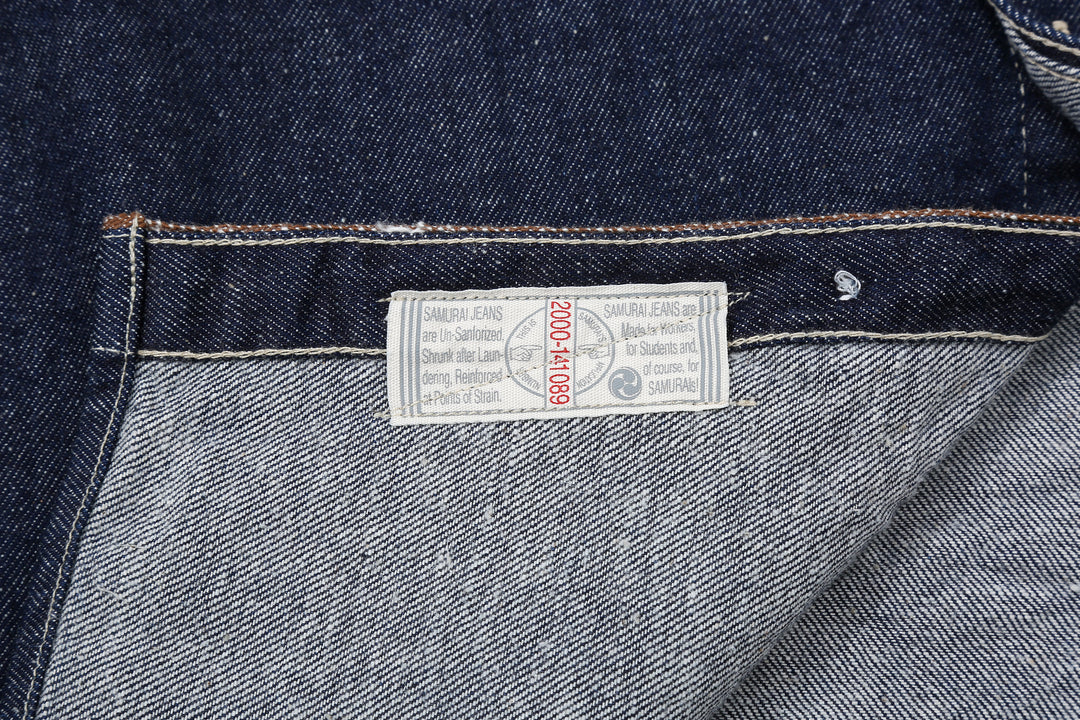 Samurai Jeans SJWS-SC02W 10oz selvedge denim work shirt union ticket