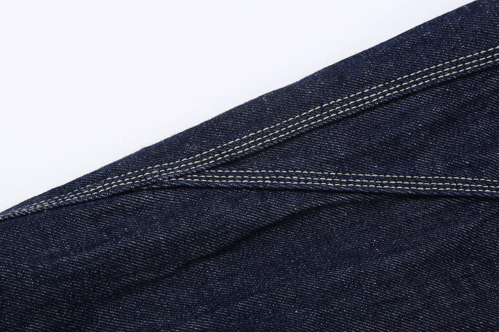 Samurai Jeans SJWS-SC02W 10oz selvedge denim work shirt sleeve detail