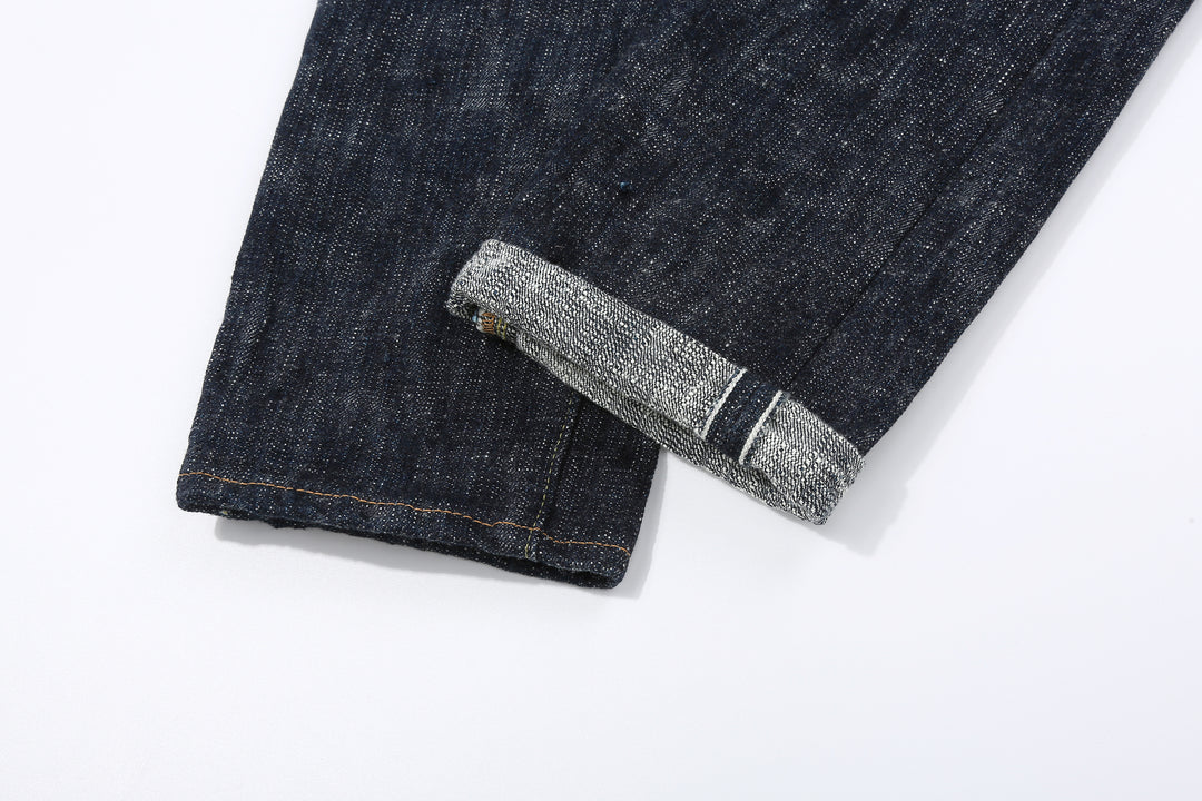 Samurai Jeans Murasame denim selvedge ID detail close-up