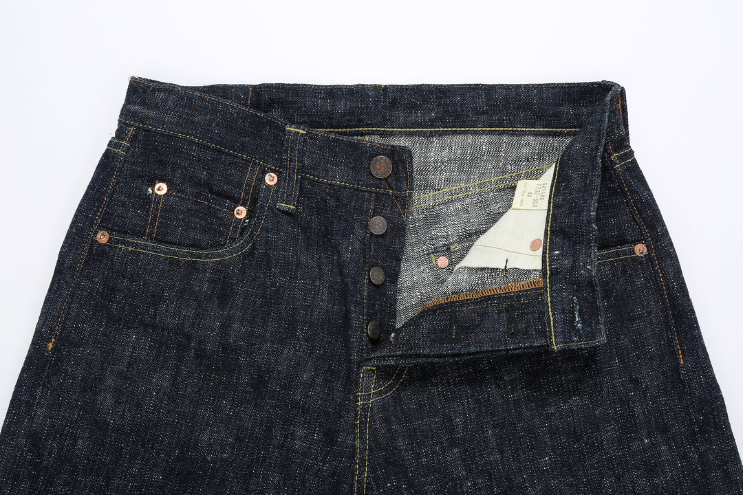Samurai Jeans S211XX17oz SDS Murasame 17oz selvedge denim relaxed tapered fit button