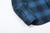 Pure Blue Japan 2235-BE Indigo Overdyed Cotton Tweed Check Shirt – Cuff and Sleeve Placket Detail