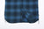 Pure Blue Japan 2235-BE Indigo Overdyed Cotton Tweed Check Shirt – Curved Hem Detail