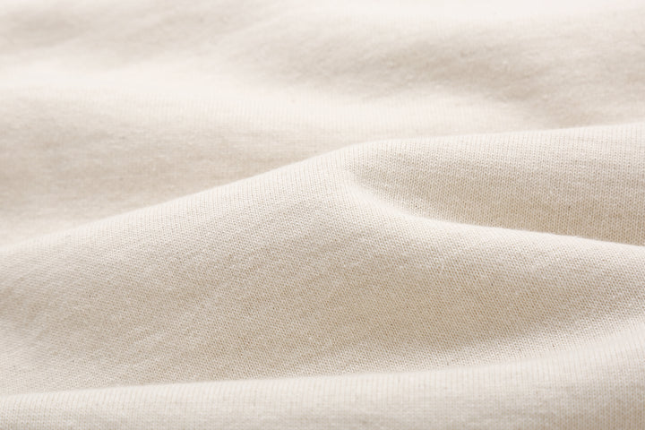 Deluxeware S101-00 20oz Loopwheeled Sweatshirt in Natural – Loopwheel Jersey Fabric Detail