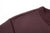 Deluxeware S101-00 20oz Loopwheeled Sweatshirt in Deep Bordeaux – Shoulder Flat Seam Construction