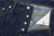 Pure Blue Japan kasuri indigo selvedge denim relaxed tapered jeans Japan buttons