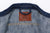 Pure Blue Japan 6226-L 14.5oz Waterfall Denim Type 3 Jacket Light Indigo Made in Japan Selvedge Denim Jacket Locker Loop and Leather Patch