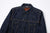 Pure Blue Japan 6226-D 14.5oz Waterfall Denim Type 3 Jacket Dark Indigo Made in Japan Selvedge Denim Jacket Collar