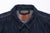 Pure Blue Japan 6226-D 14.5oz Waterfall Denim Type 3 Jacket Dark Indigo Made in Japan Selvedge Denim Jacket Collar Detail