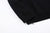 Pure Blue Japan 5410-IDBK Indigo Pullover Hoodie Black Overdye – Needle-Out Ribbed Cuff Close-Up