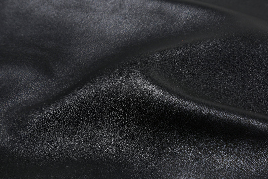 MOTO Motor New Vintage RCLL21 Italian Horsehide Car Coat – Black Teacore Horsehide Grain