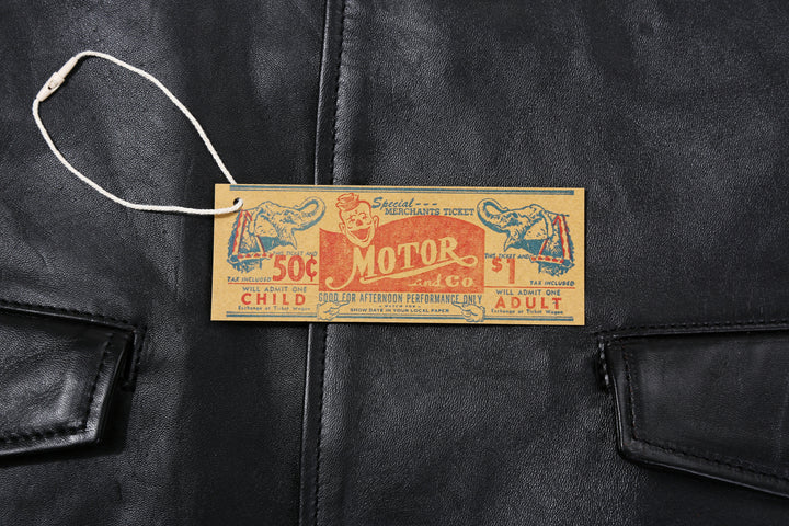 MOTO Motor New Vintage RCLL21 Italian Horsehide Car Coat – Original Motor Product Tag