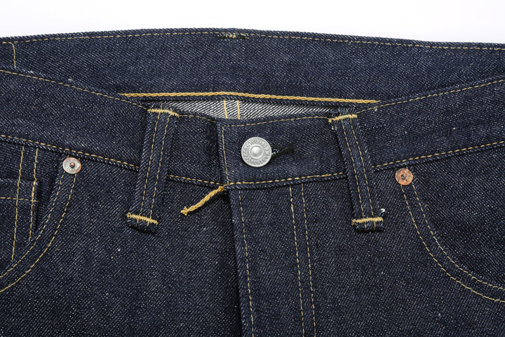 Warehouse Dead Stock Blue Lot S1000XX 14oz Selvedge Denim - Straight Fit Made in Japan Top Button