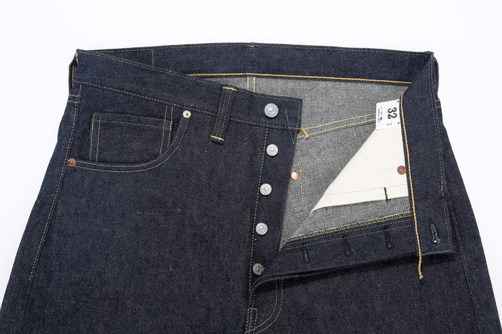 Warehouse Dead Stock Blue Lot S1000XX 14oz Selvedge Denim - Straight Fit Made in Japan Button Fly
