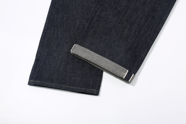Warehouse S1003XX-LTD 14oz Selvedge Jeans – Chain-Stitched Hem and Cuff Detail
