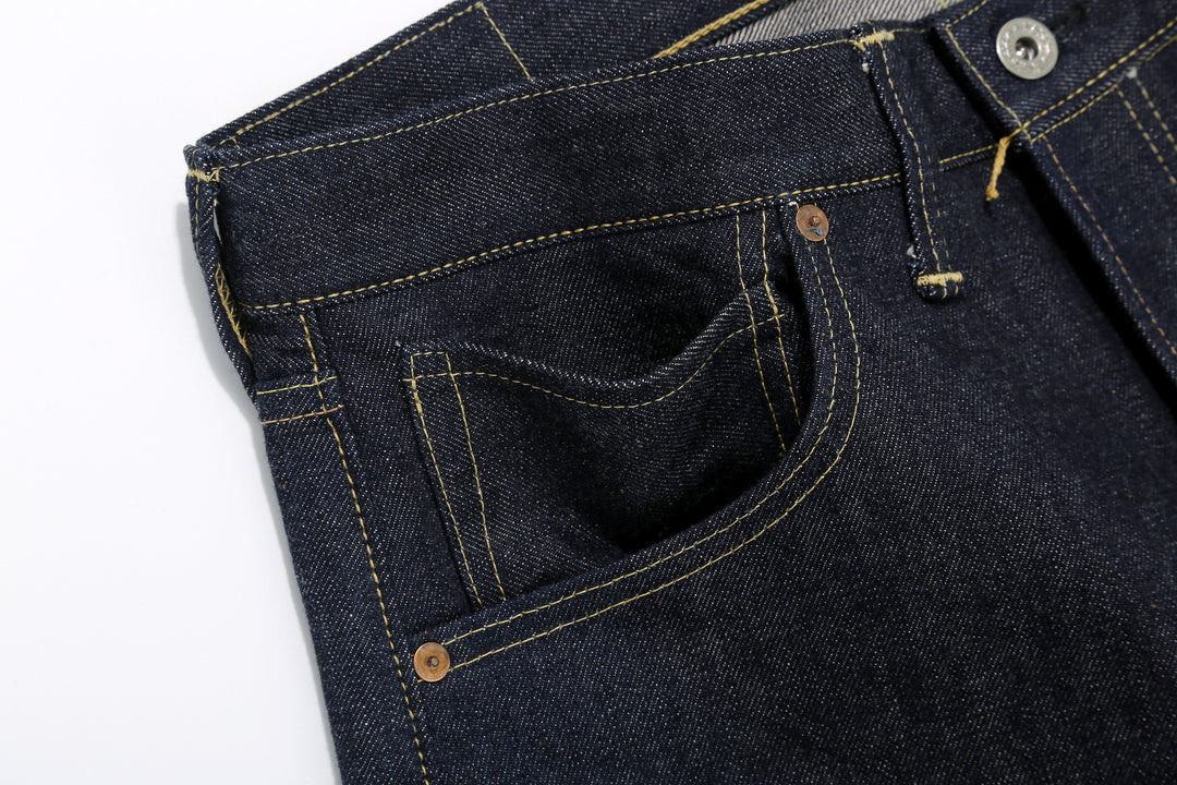 Warehouse S1003XX-LTD 14oz Selvedge Jeans – Coin Pocket Close Up