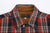 Deluxeware HV-19A Double-Weave Flannel Shirt – 20th Anniversary Model Collar and Brand Label Detail