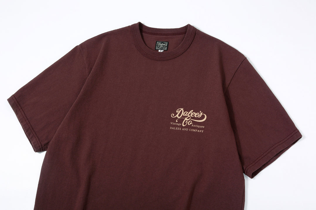 Dalee's & Co. DLSB-001 8.5oz Loopwheeled Logo T-Shirt - Crew Neck