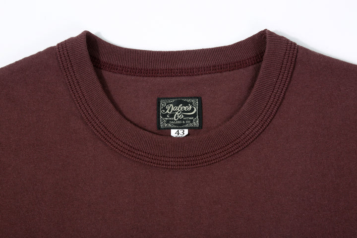 Dalee's & Co. DLSB-001 8.5oz Loopwheeled Logo T-Shirt - Crew Neck