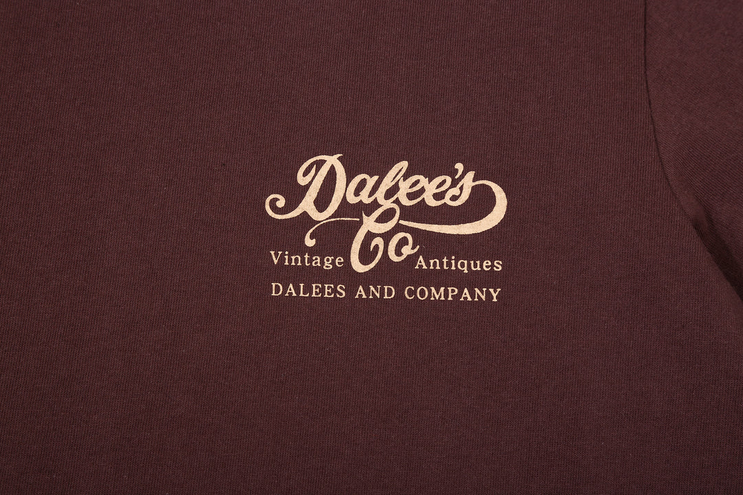 Dalee's & Co. DLSB-001 8.5oz Loopwheeled Logo T-Shirt - Crew Neck
