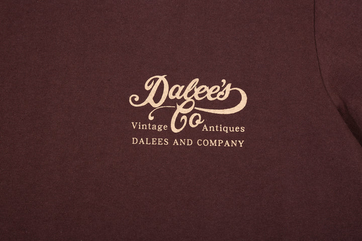 Dalee's & Co. DLSB-001 8.5oz Loopwheeled Logo T-Shirt - Crew Neck