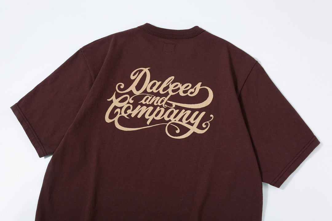 Dalee's & Co. DLSB-001 8.5oz Loopwheeled Logo T-Shirt - Crew Neck