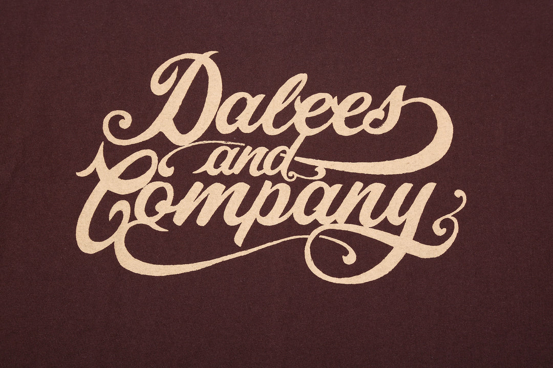 Dalee's & Co. DLSB-001 8.5oz Loopwheeled Logo T-Shirt - Crew Neck