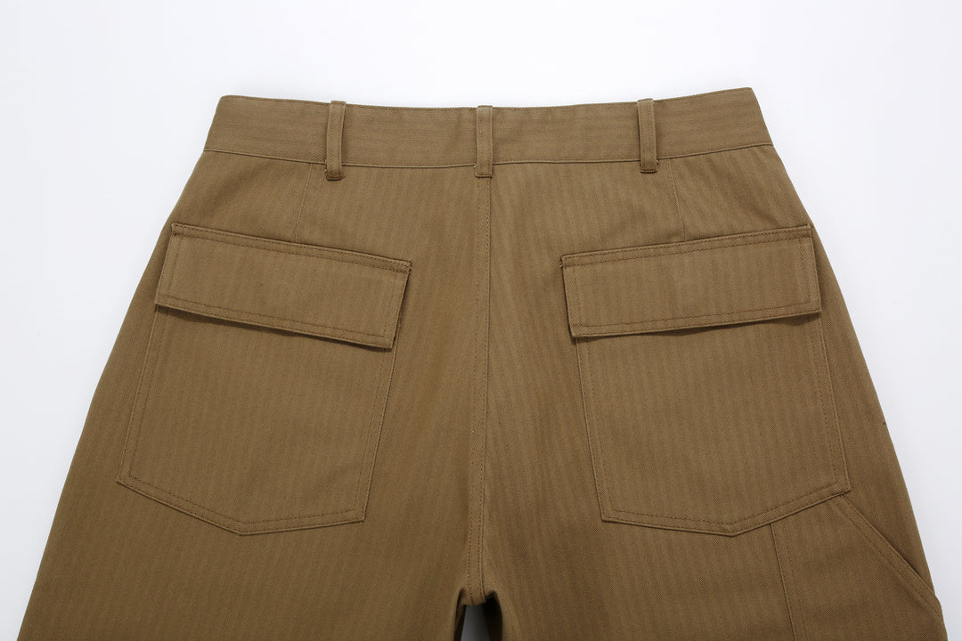 Wasew WSW-25A-011 Herringbone Twill Mechanic Pants - Coyote