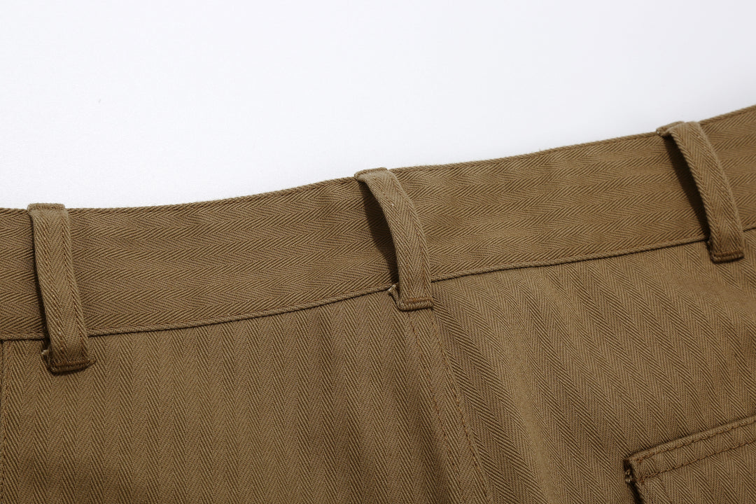 Wasew WSW-25A-011 Herringbone Twill Mechanic Pants - Coyote