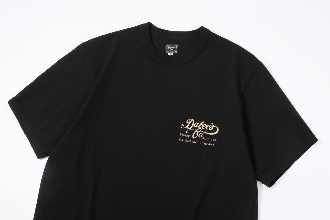Dalee's & Co. DLSB-001 8.5oz Loopwheeled Logo T-Shirt - Crew Neck