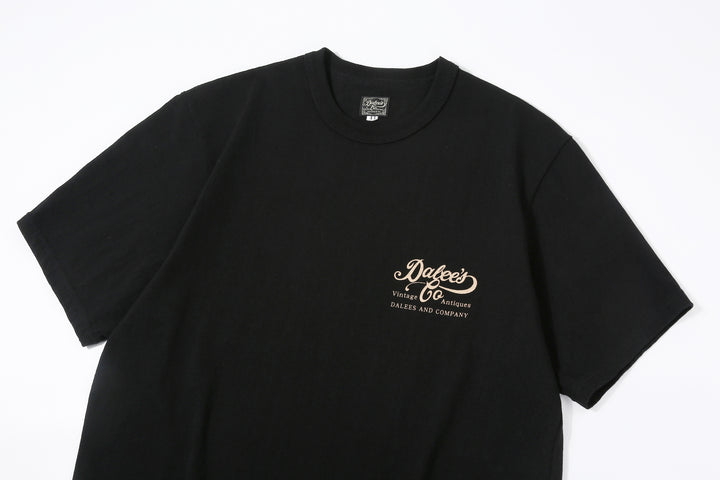 Dalee's & Co. DLSB-001 8.5oz Loopwheeled Logo T-Shirt - Crew Neck