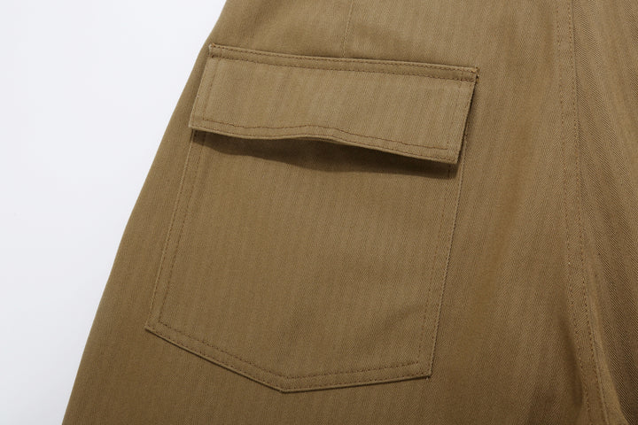 Wasew WSW-25A-011 Herringbone Twill Mechanic Pants - Coyote