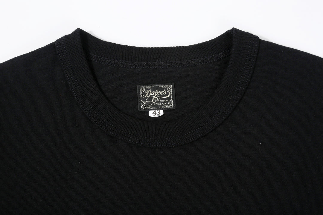 Dalee's & Co. DLSB-001 8.5oz Loopwheeled Logo T-Shirt - Crew Neck