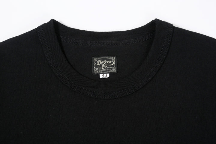 Dalee's & Co. DLSB-001 8.5oz Loopwheeled Logo T-Shirt - Crew Neck
