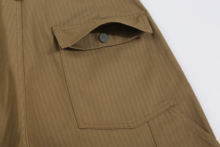 Wasew WSW-25A-011 Herringbone Twill Mechanic Pants - Coyote