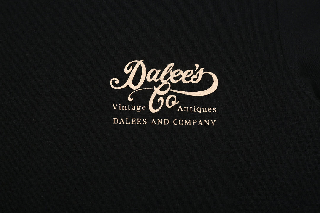 Dalee's & Co. DLSB-001 8.5oz Loopwheeled Logo T-Shirt - Crew Neck