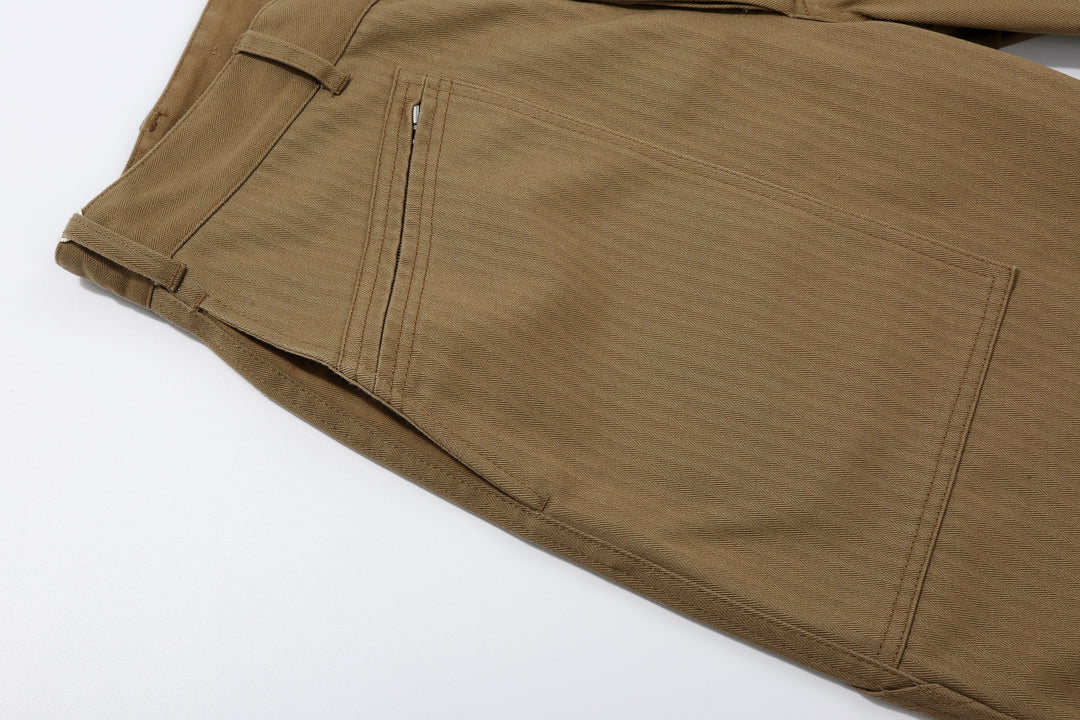 Wasew WSW-25A-011 Herringbone Twill Mechanic Pants - Coyote