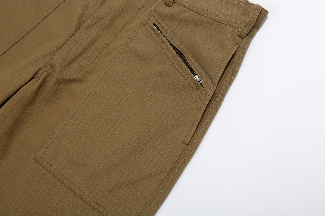 Wasew WSW-25A-011 Herringbone Twill Mechanic Pants - Coyote