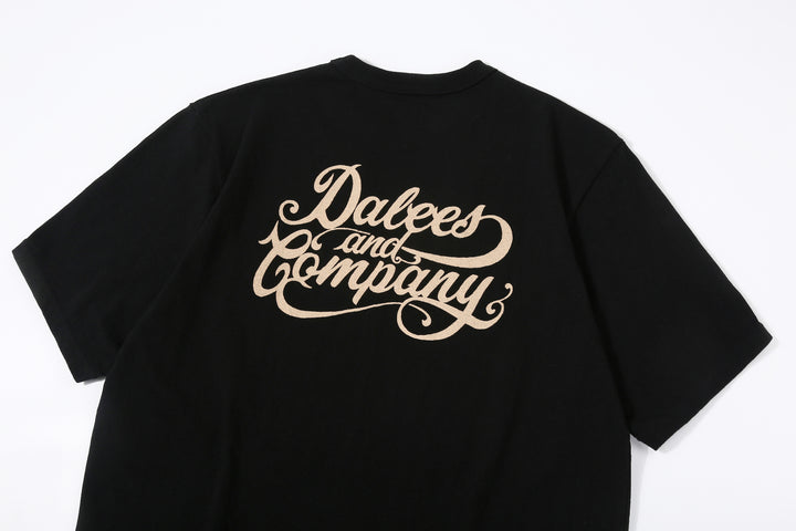 Dalee's & Co. DLSB-001 8.5oz Loopwheeled Logo T-Shirt - Crew Neck