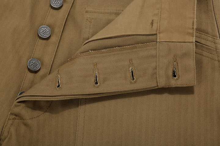 Wasew WSW-25A-011 Herringbone Twill Mechanic Pants - Coyote
